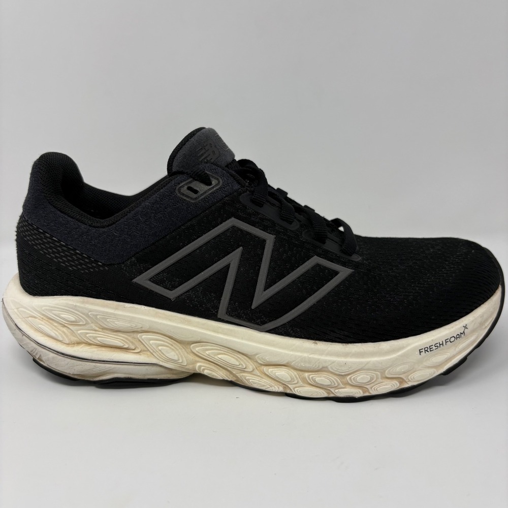 New Balance Fresh Foam X 860v13 Women's Size 5.5 Black White Running Shoes